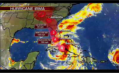 Ирма Ураган США Флорида
