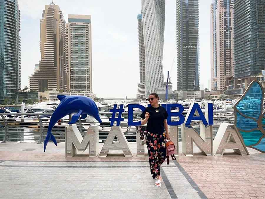Юлия Проскурякова в Dubai 2022