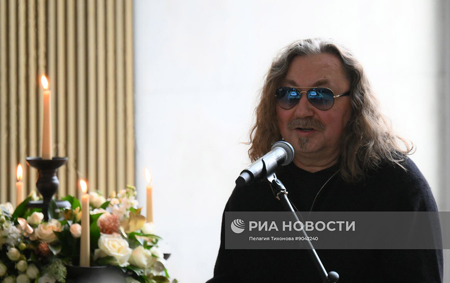 Композитор Игорь Николаев простился с коллегой Фото РИА Новости