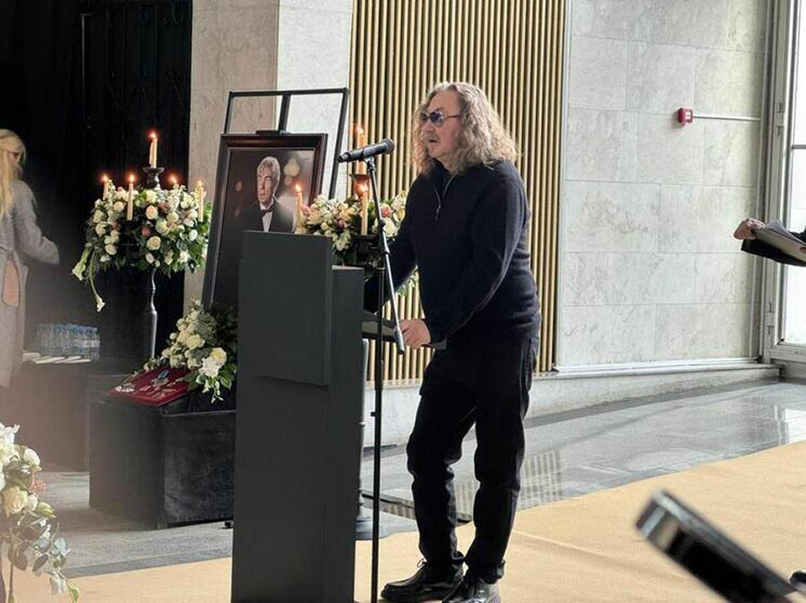 Композитор Игорь Николаев простился с коллегой Фото РИА Новости