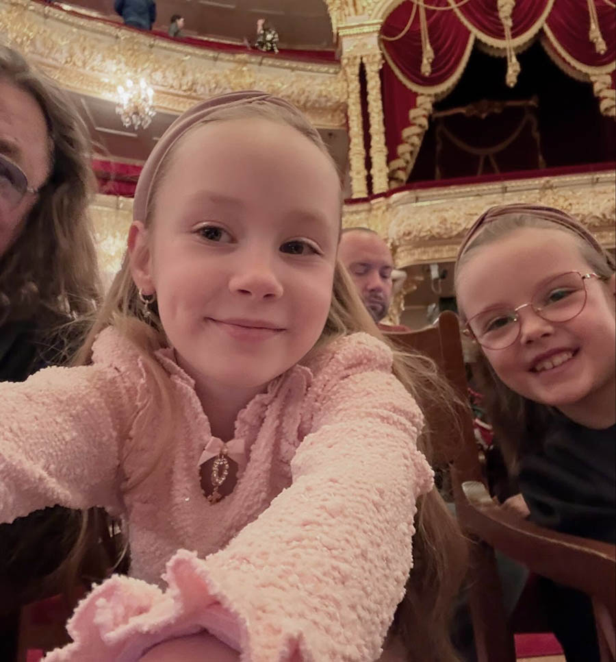 Вероника и Злата Большой театр балет Щелкунчик