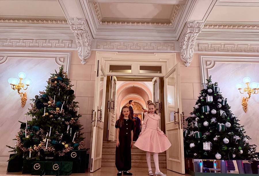 сестренки Вероника и Злата Большой театр балет Щелкунчик