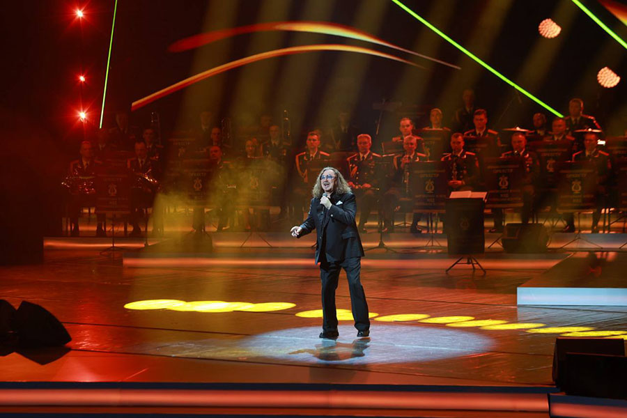 Игорь Николаев спел для белорусской милиции 4 марта 2026 года Народный артист РФ Игорь Николаев в Минске